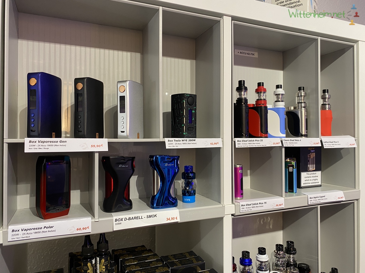E-garette : Boutique de cigarettes électroniques à Wittenheim