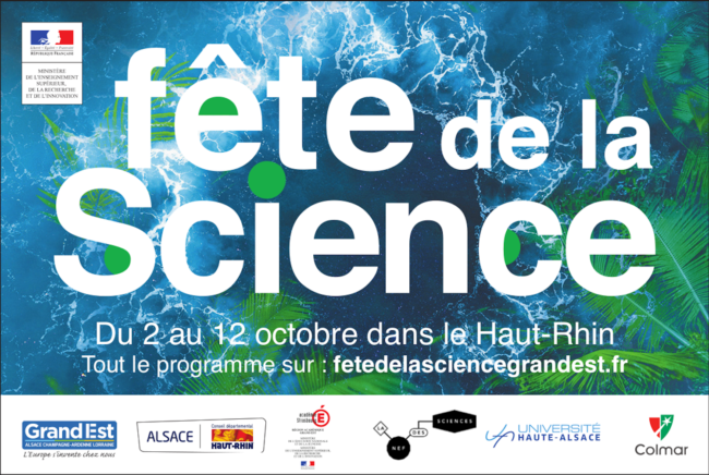 Fête de la Science à Colmar, Mulhouse et dans le Haut-Rhin Fête de la Science à Colmar, Mulhouse et dans le Haut-Rhin